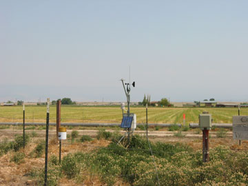 Picture of weather station